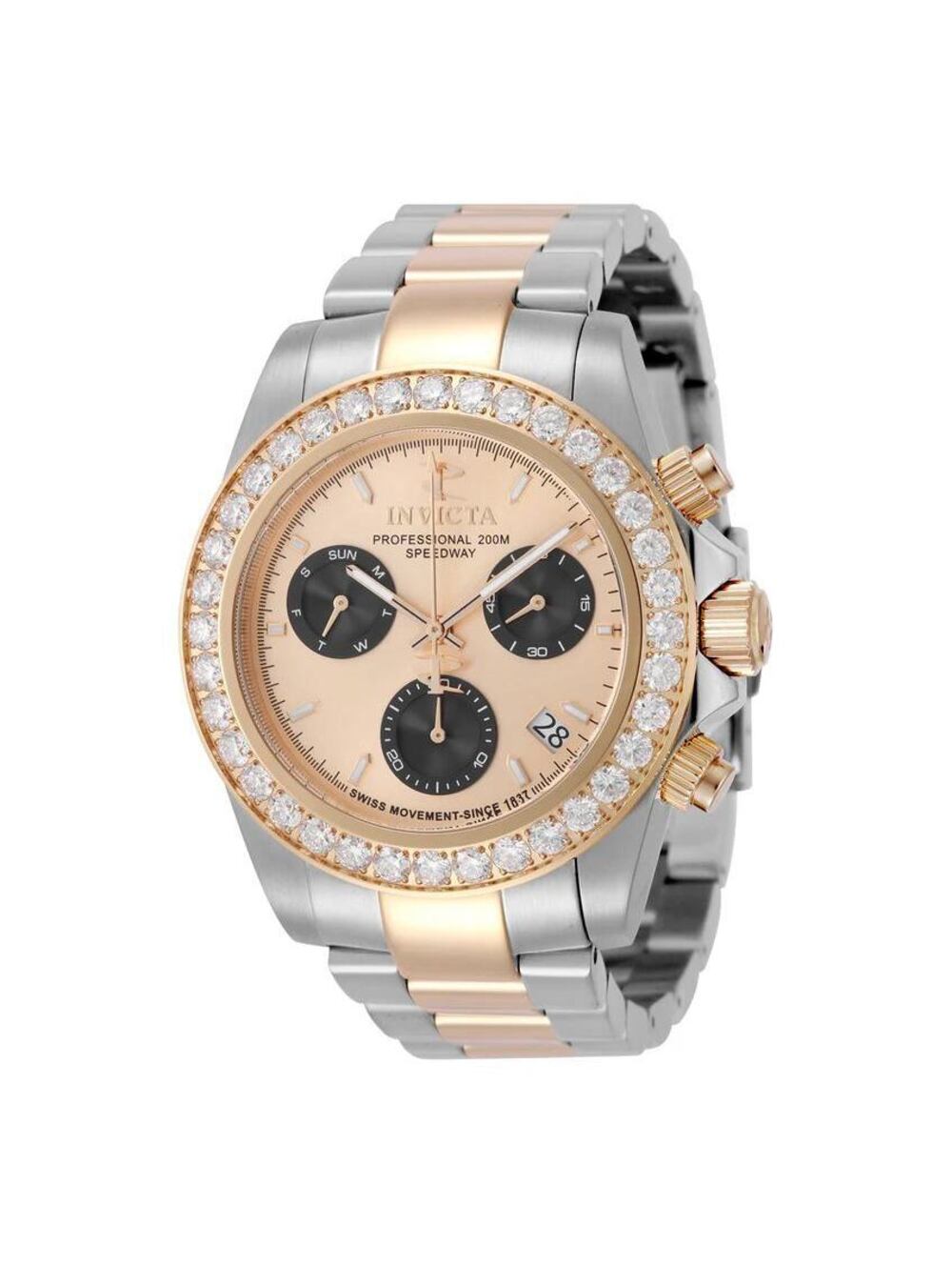 Invicta Elite Speedway Ascent Prestige 4.0 CT Certified LG Diamond, 42mm (51104)